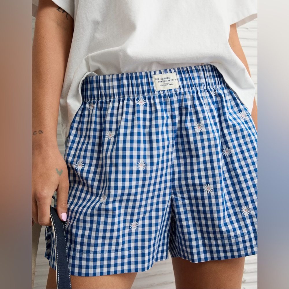 American Eagle The Summer I Turned Pretty Boxer Sleep Short - Picture 5 of 11